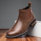 Ankle boots with side zip and cushioned sole