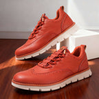 Men's Brogue Trainers with Perforated Detail