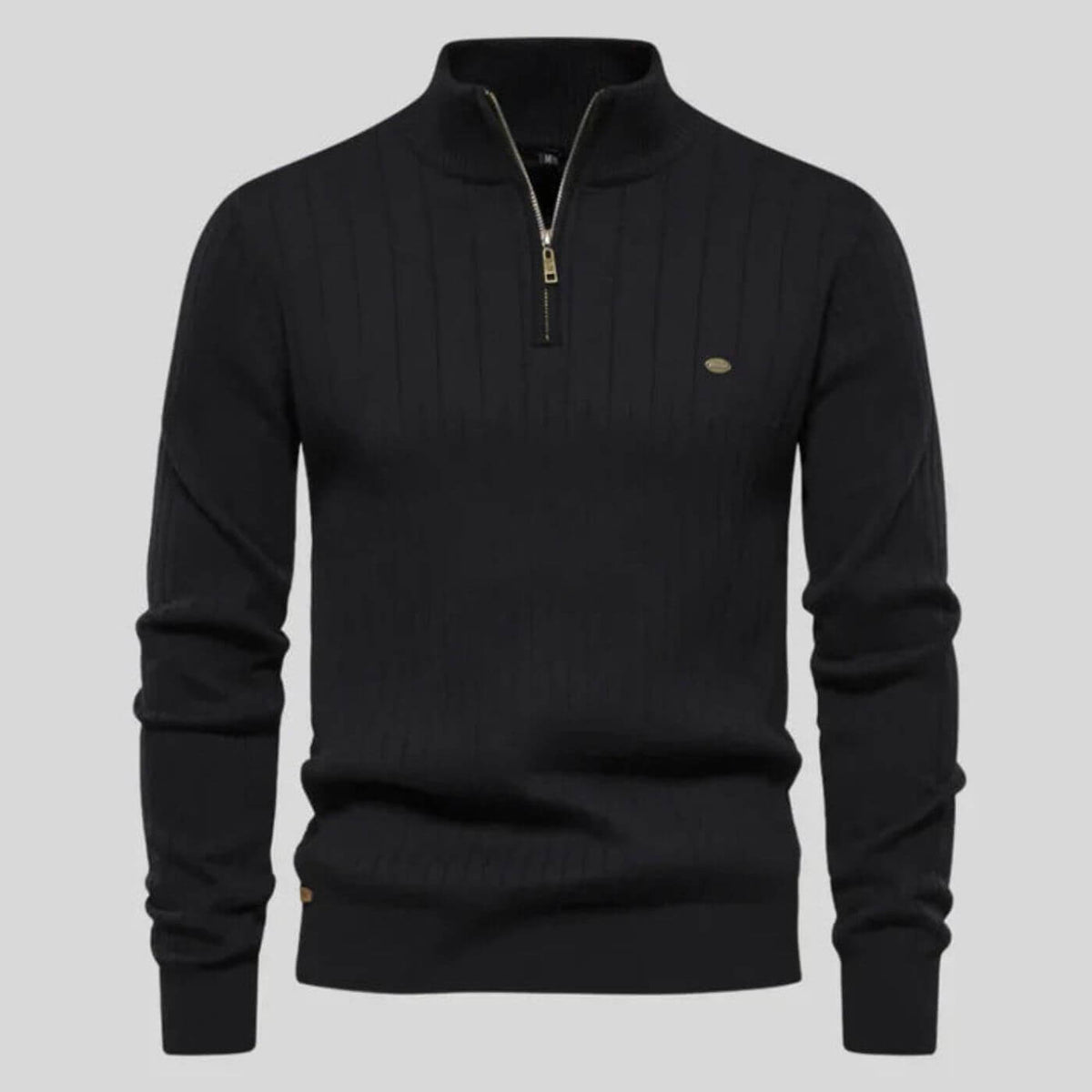 Men's Cotton Jumper Casual Everyday - Black