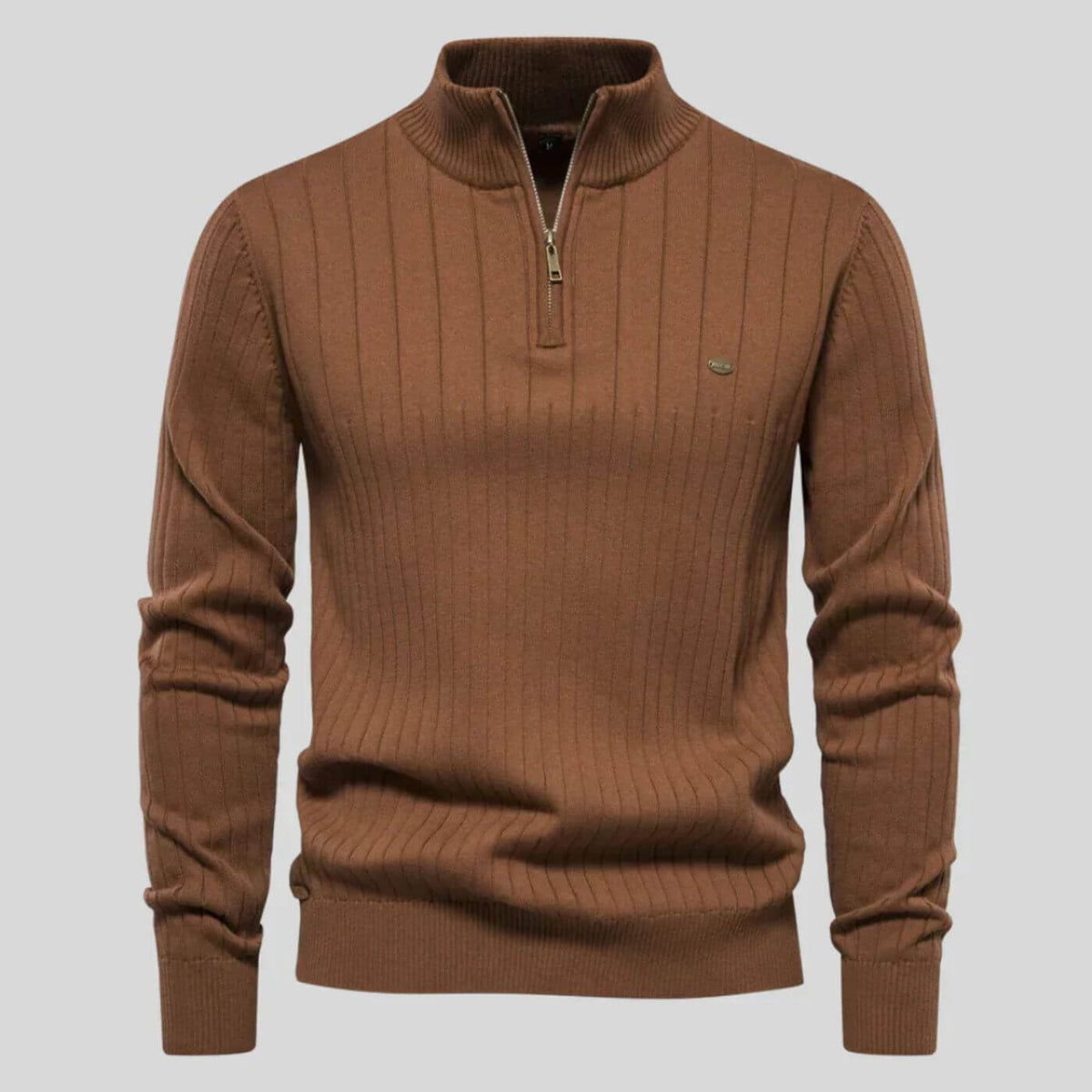 Men's Cotton Jumper Casual Everyday - Brown