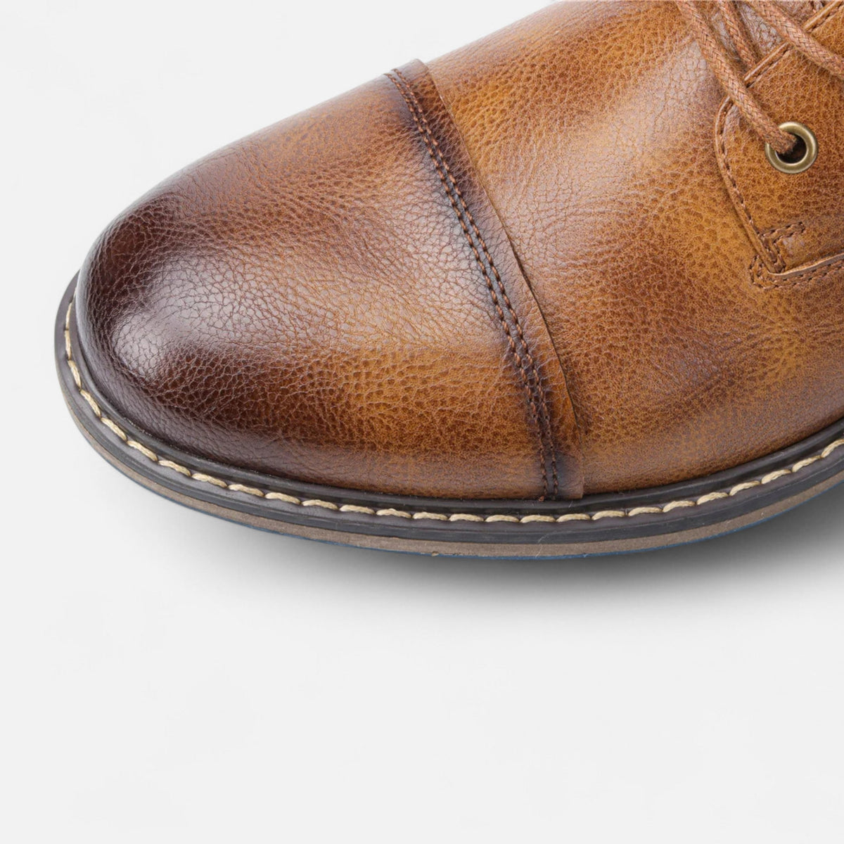Men's Faux Leather Boots Lightweight Retro-Inspired