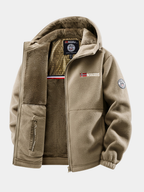 Men's Thermal Hooded Fleece Jacket
