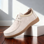 Men's Leather Moc-Toe Work Boots