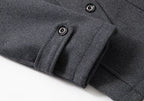 Men's Winter Coat Two-Piece Set with Lined Inner Gilet