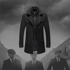 Men's Winter Coat Two-Piece Set with Lined Inner Gilet