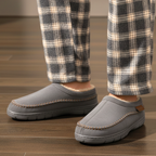 Fleece Lined Moccasin Slip-On Slippers