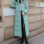 Women's Winter Coat Wool-Polyester Blend Tailored Regular Fit